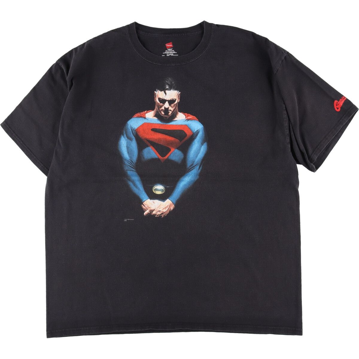 古着 ヘインズ Hanes Superman スーパーマン 映画 ムービーTシャツ 
