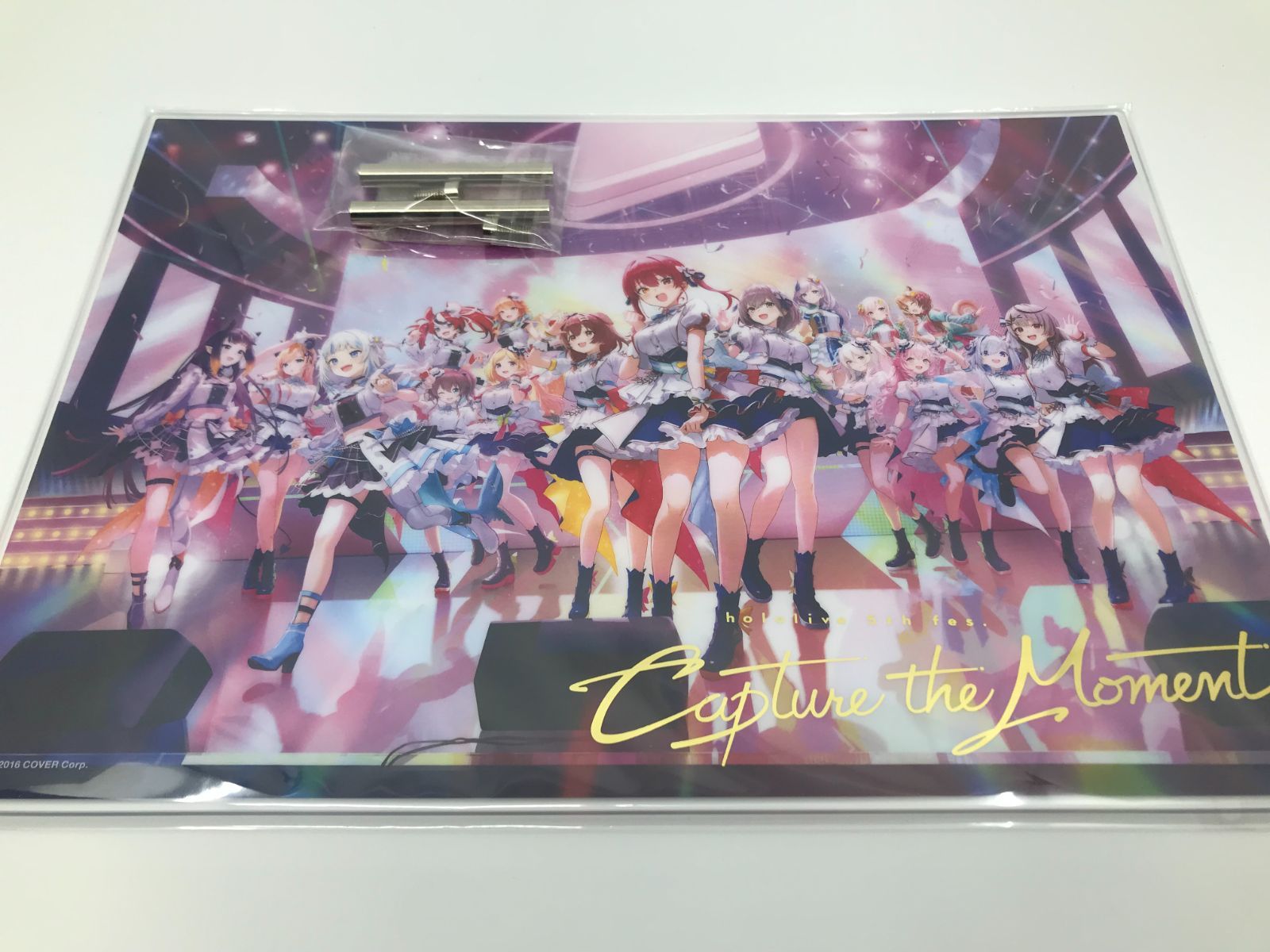 ホロライブ　capture the moment キービジュアルアクリルパネル ホロライブ hololive 5th fes. Capture the Moment キー