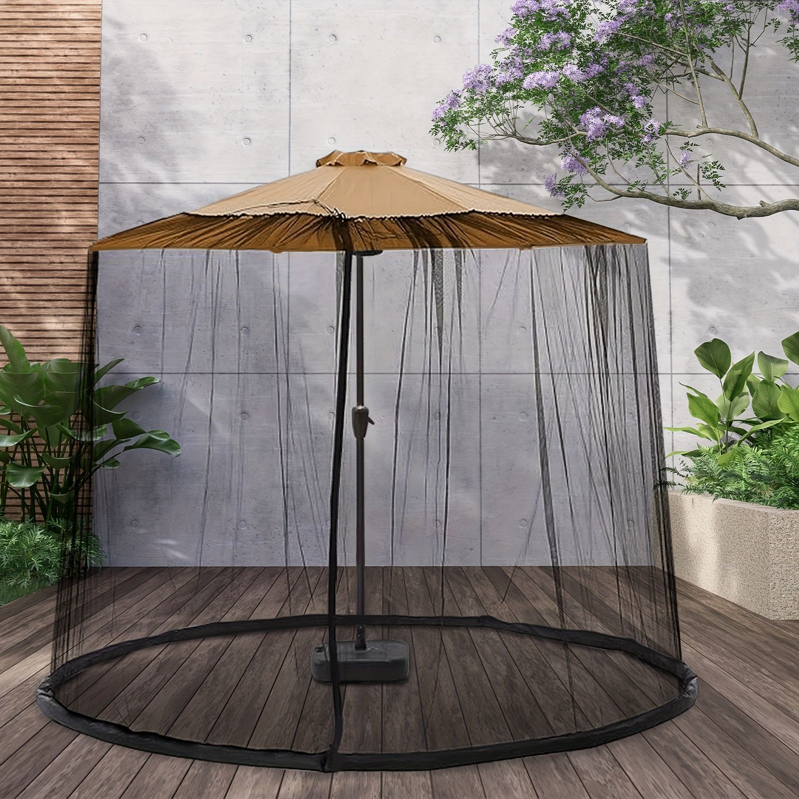 ガーデン ガーデンパラソル パラソル 調整 屋外パティオ傘 蚊帳付き 虫除け 蚊除け 夏の虫対策 PET素材 庭 ガーデン キャンプ バーベキュー アウトドア 傘 日除け ガーデンファニチャー カーキの傘 ホワイト アーミーグリーン STEELWINDOWSANDDOORS_COM