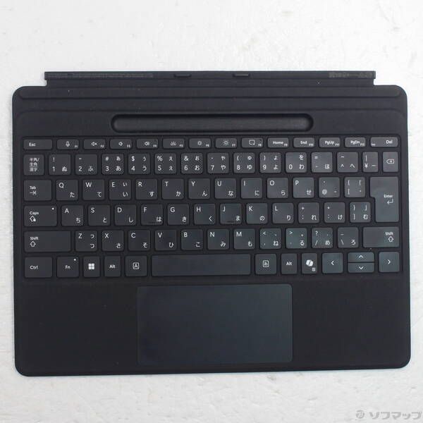 〔 品〕 Surface Pro 13インチ Flex キーボード ペン収納付き スリムペン ブラック ZQZ-00022 344