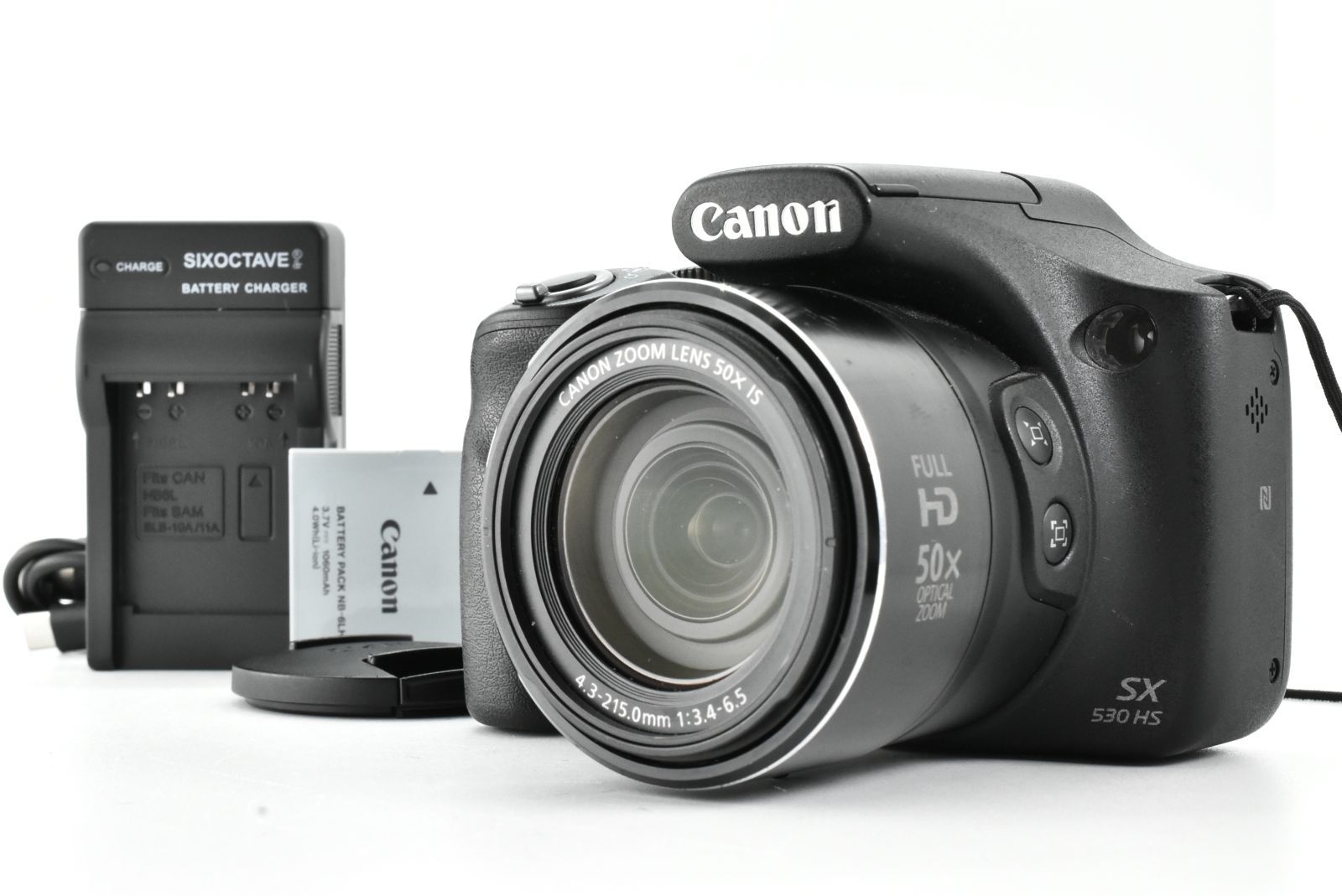 美品】Canon PowerShot SX530 HS 16MP Digital Camera Black 美品】Canon PowerShot SX530 HS 16MP Digital Camera Black