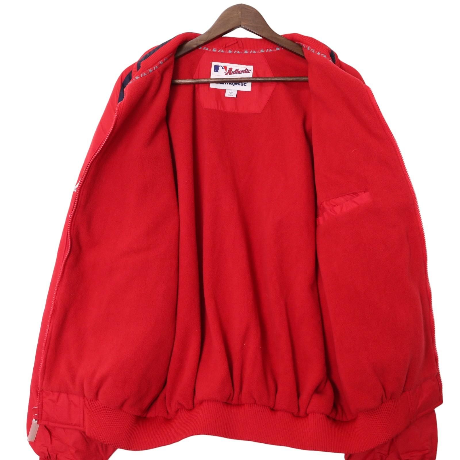 セントルイス・カージナルス Majestic ジャケット L 古着 マジェスティック Majestic MLB ST. LOUIS CARDINALS