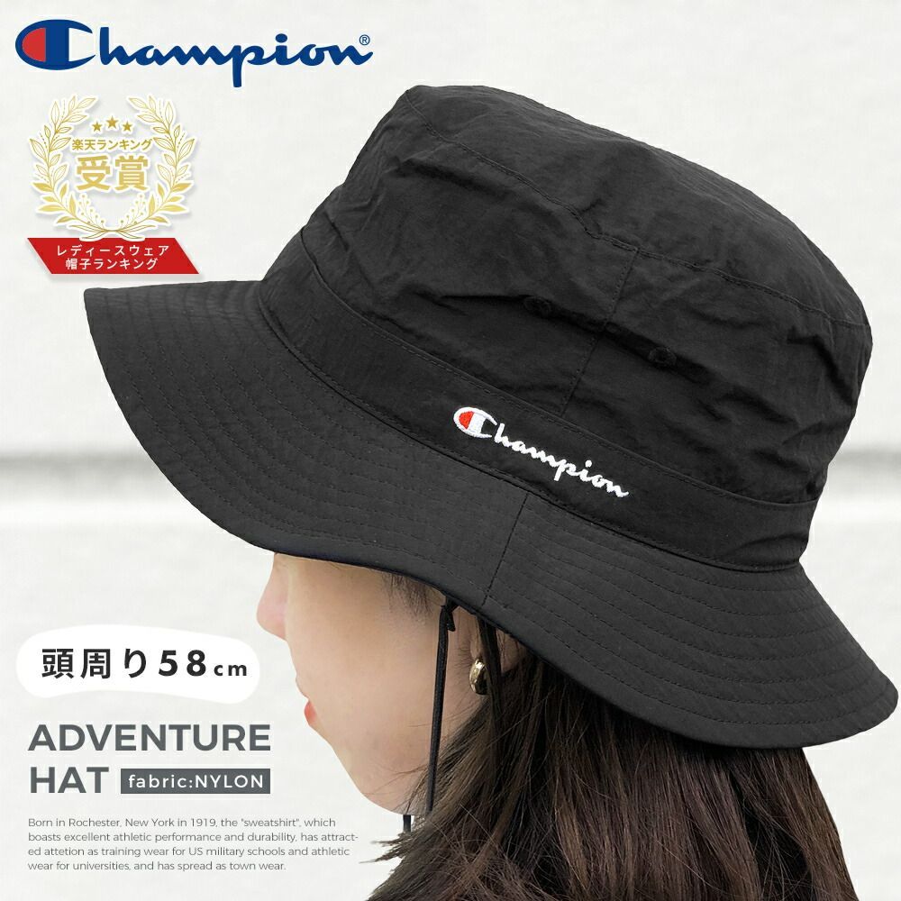 値下げ［Champion］新品、キャップ 黒 - 帽子