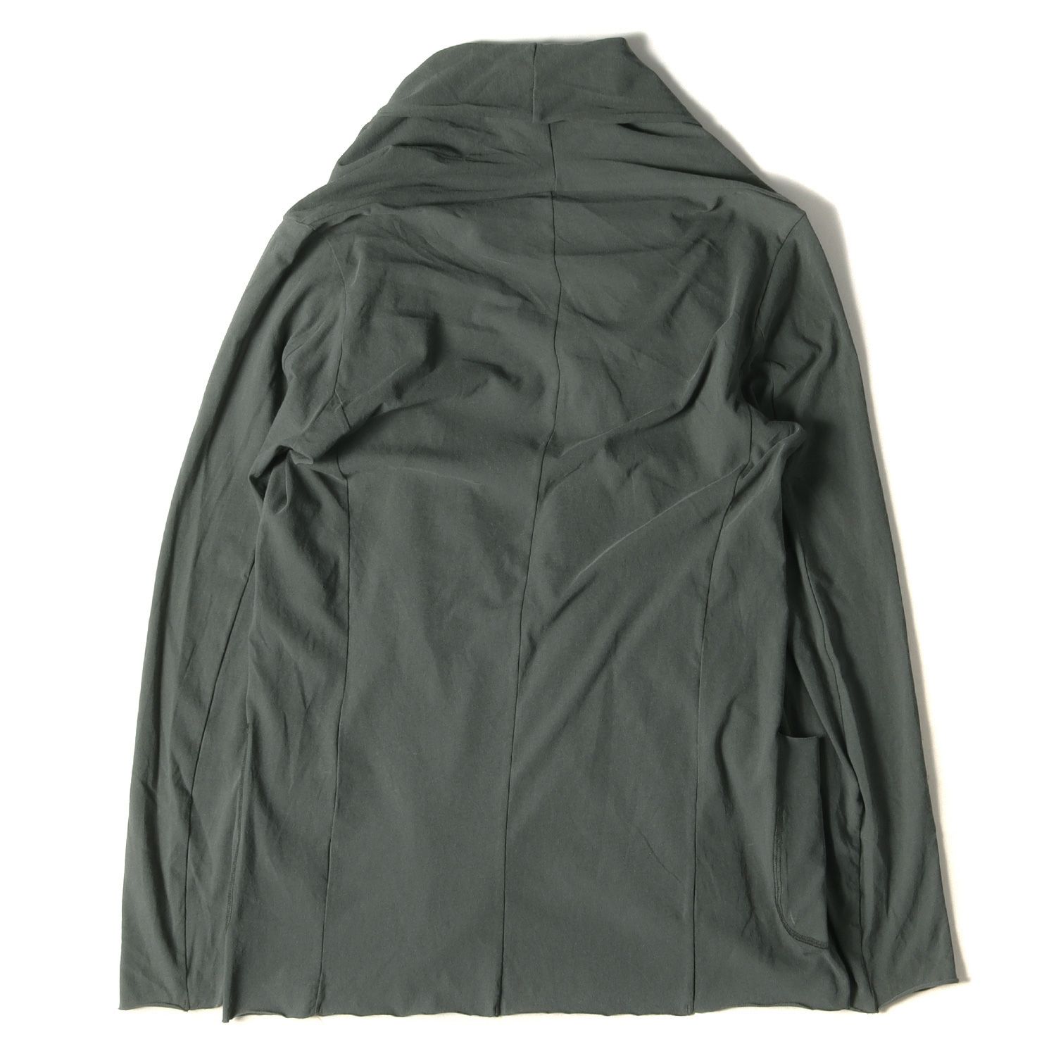 美品 ATTACHMENT アタッチメント フレスカ天竺 先染 ストール 