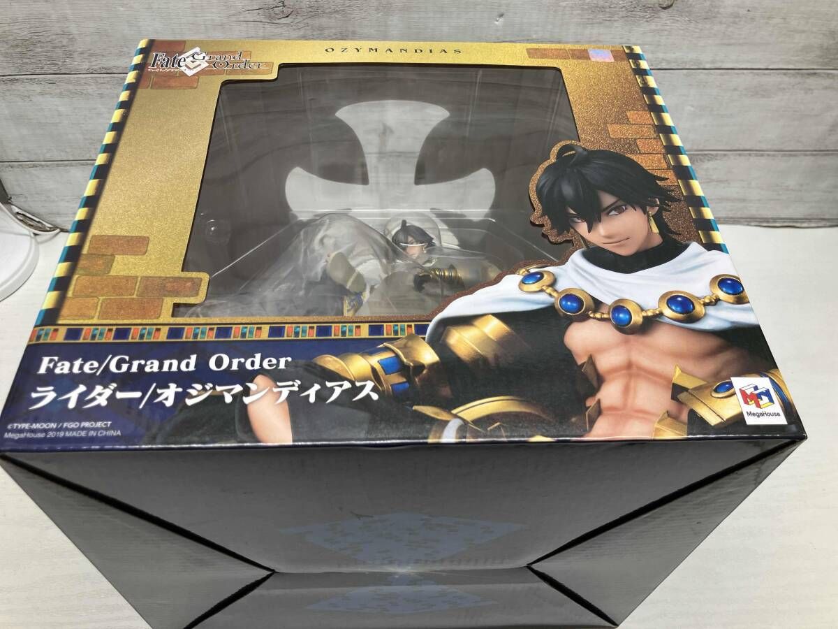 美品 外箱開封済み メガハウス ライダー/オジマンディアス 1/8