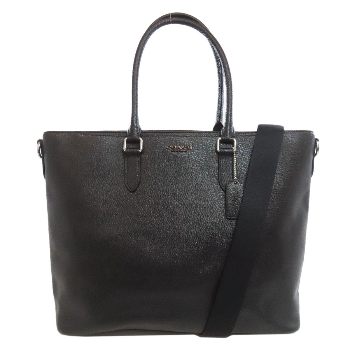 COACH コーチ C2842 2WAY ロゴ ビジネスバッグ レザー レディース