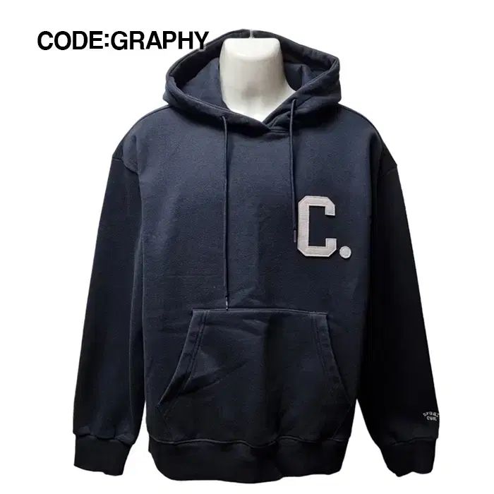 Code graphy(コードグラフィー) 裏起毛 フード付きTシャツ 95