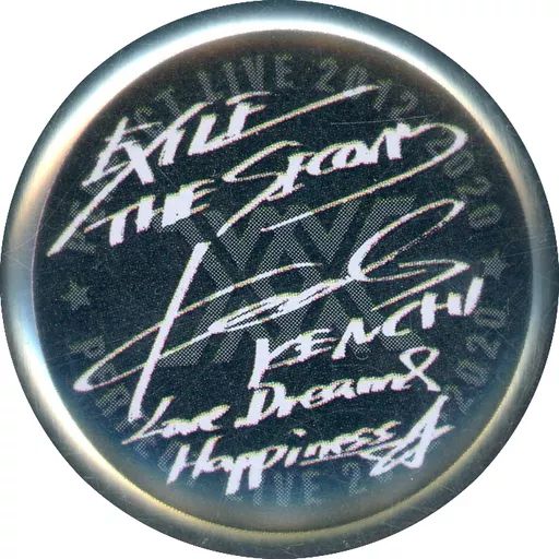 中古】バッジ・ピンズ 橘ケンチ(サイン) 缶バッジ 「EXILE THE SECOND