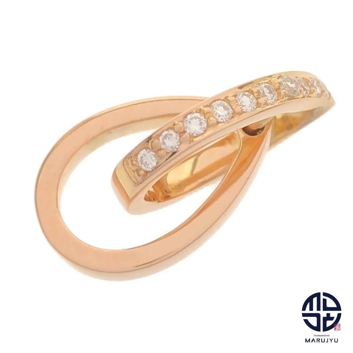 ルジアダ K18 チャーム RUGIADA ルジアダ 750PG 18金ピンクゴールド