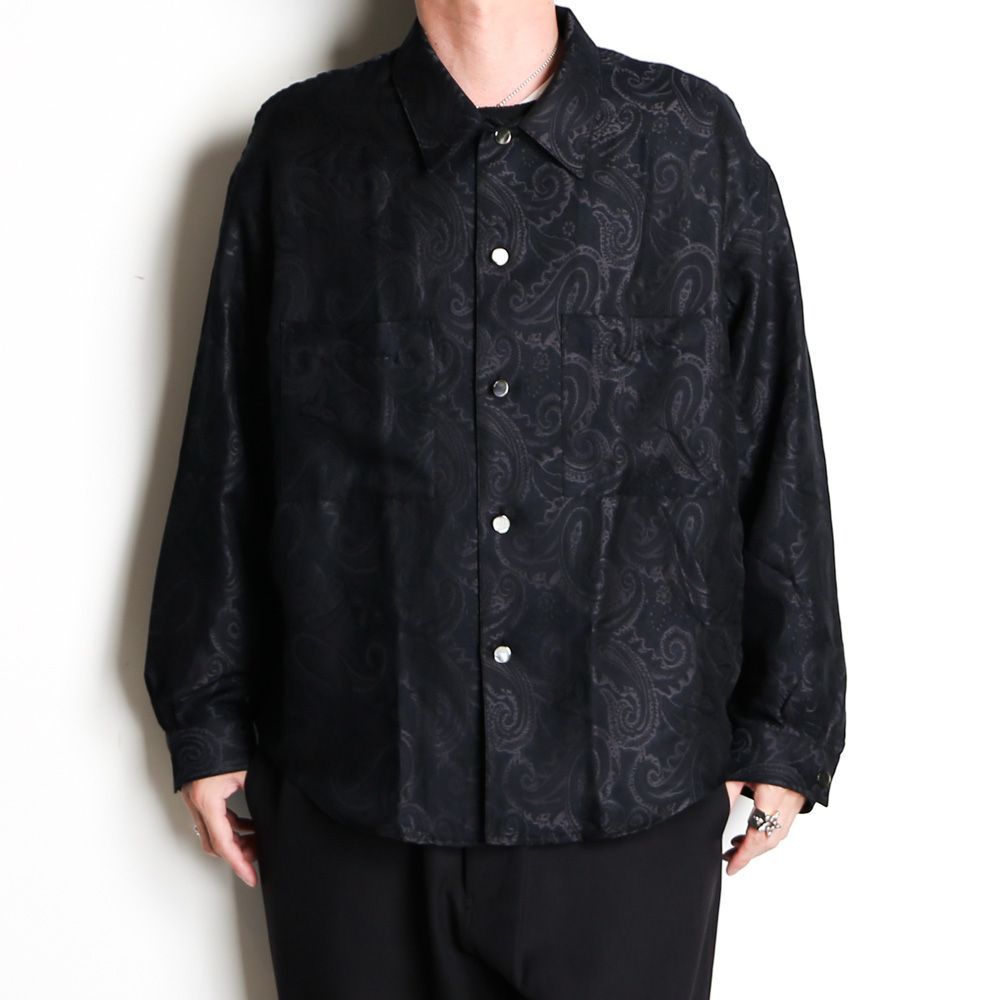 superNova. Big shirt jacket 弐 - Paisley jacquard / シャツ