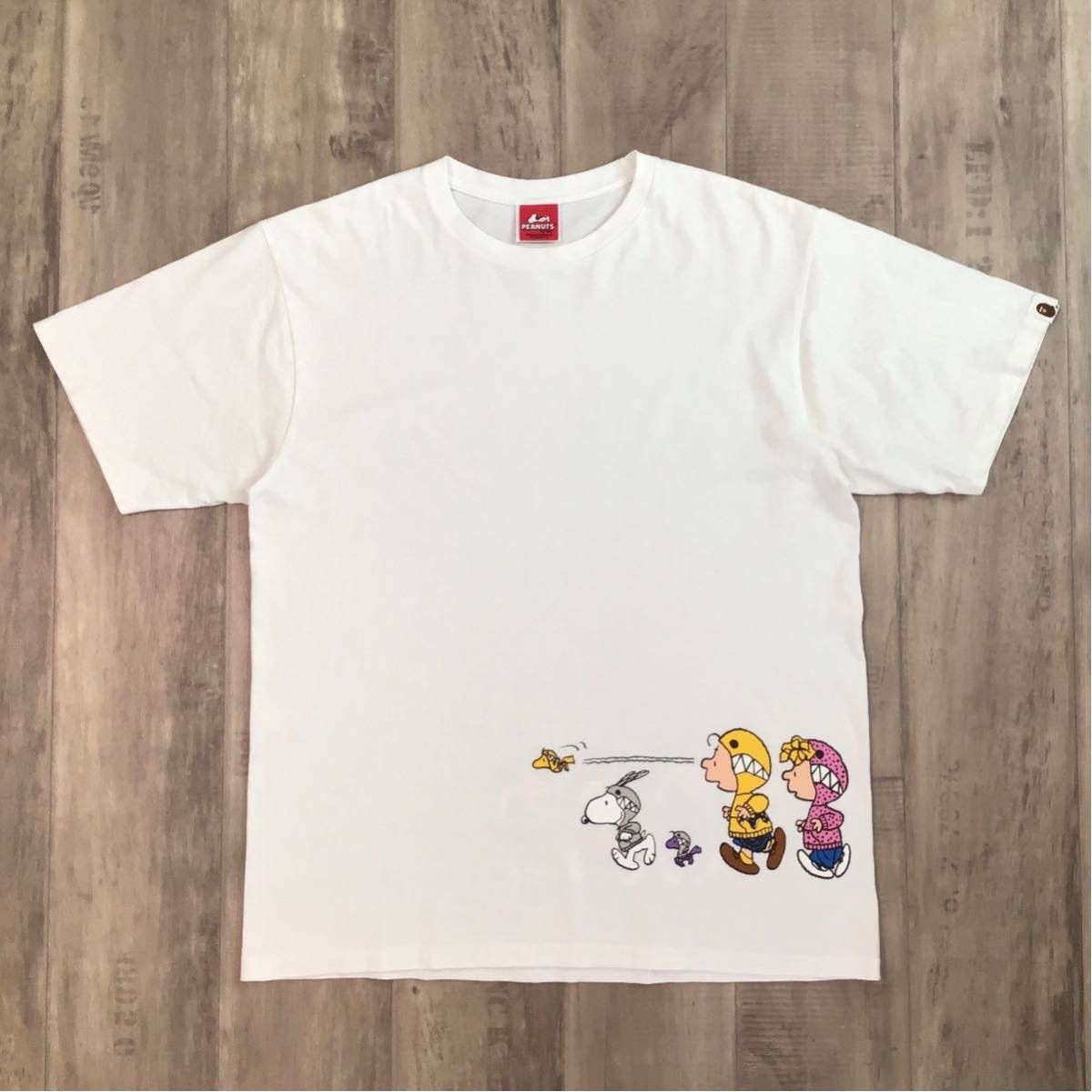 スヌーピー BAPE シャークパーカー フレンズ Tシャツ snoopy ベイプ