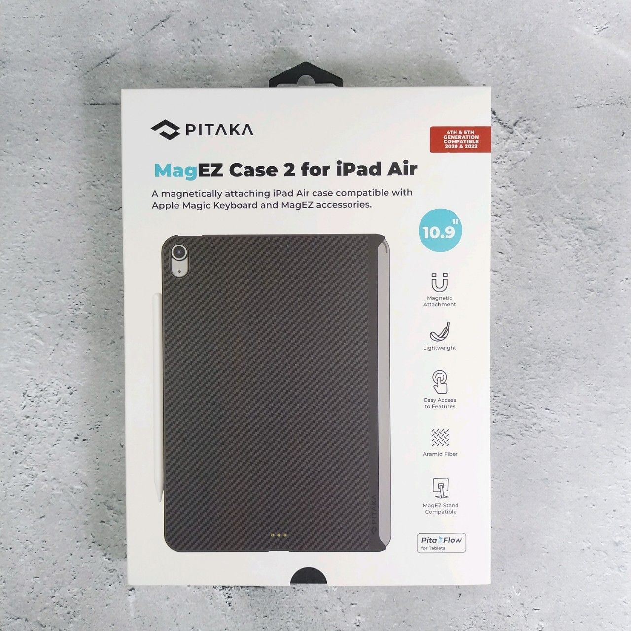 PITAKA」 iPad Air 第5世代 ケース iPad Air 4 ケース New M1