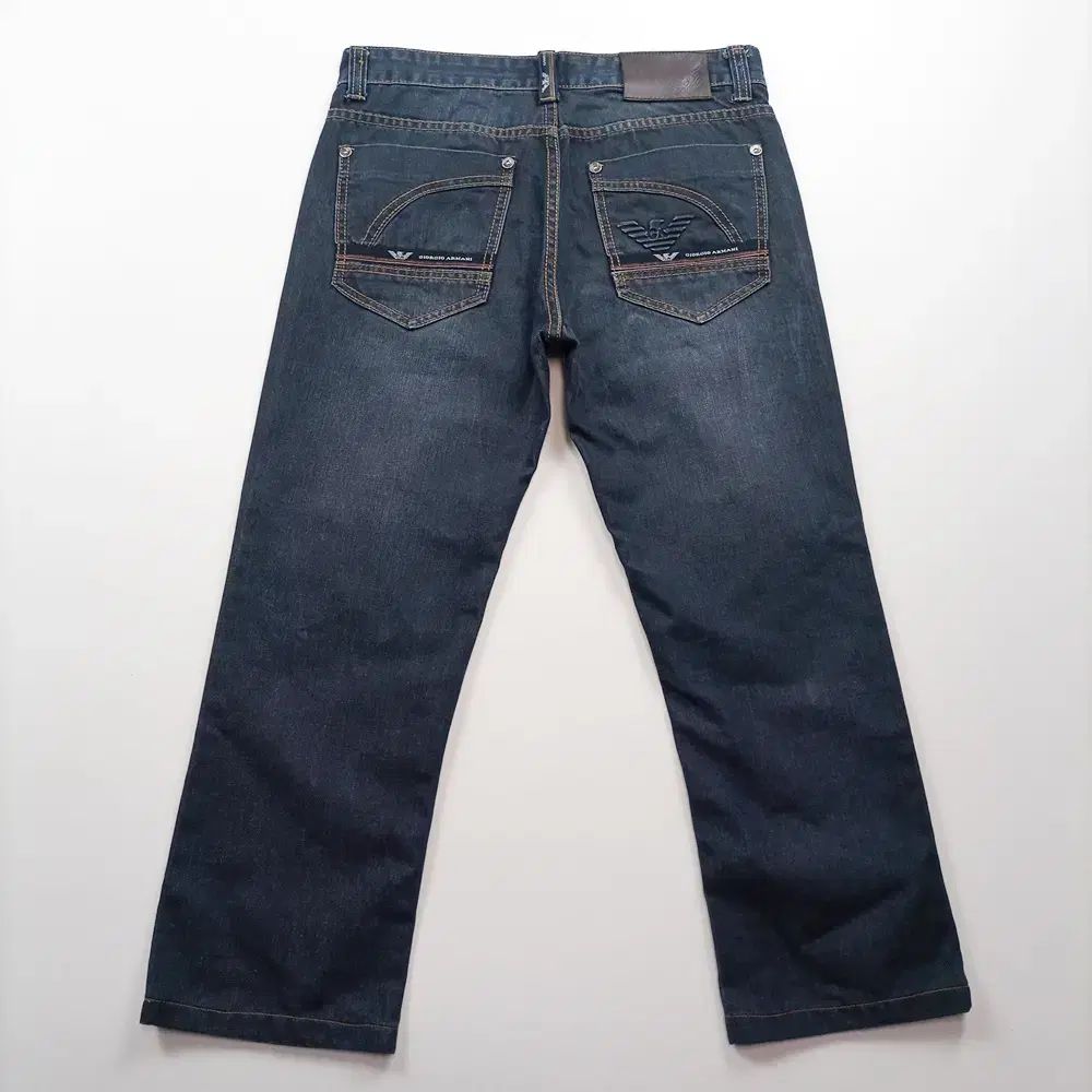 【雷市場（ポンジャン）商品韓国直送】 EMPORIO ARMANI(エンポリオアルマーニ) デニム サイズ 31 ストレート ウォッシング デニムパンツ メンズ A4493