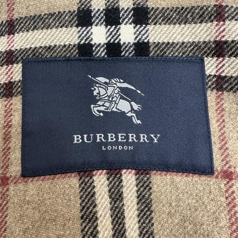 美品　バーバリーロンドン　ダッフルコート　ノバチェック　ウールコート Burberry London バーバリーロンドン コート ダッフル コート