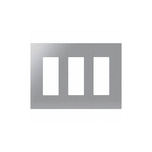 【新品・2営業日で発送】スガツネ工業 (210032243)PXP-ES03-HLスイッチプレート・コンセントプレート(3連) (PXPES03HL 3278)