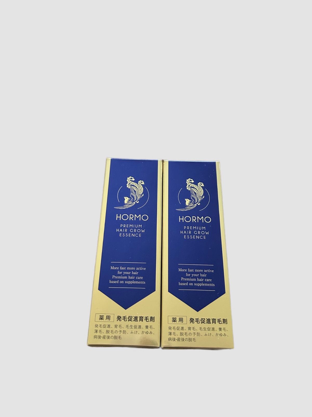 HORMO プレミアムヘアグロウエッセンス80ml×2箱セット