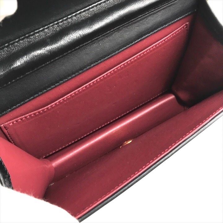 美品 CHANEL シャネル ココマーク ミニ マトラッセ ラムスキン  