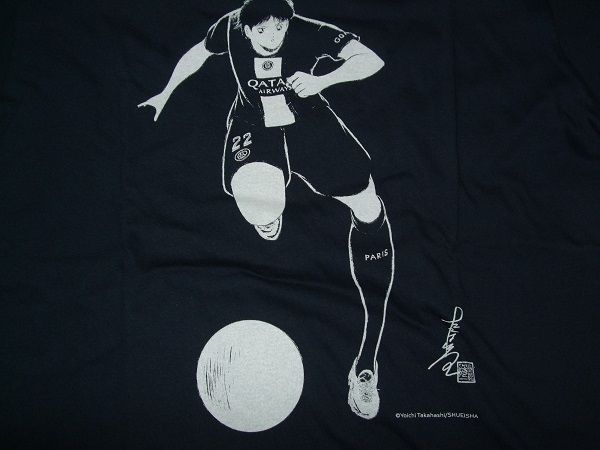 【現地入手 新品 未使用品】フランス リーグ・アン PSG(パリ・サンジェルマン)JAPAN TOUR 2022「キャプテン翼」コラボTシャツ