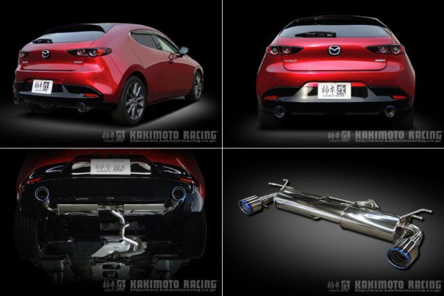 柿本改 マフラー CX-30 MAZDA 3 BP5P BPFP BPEP 柿本_改]5AA-BPEP