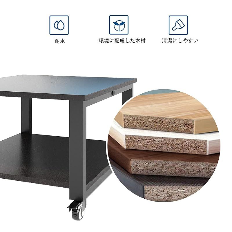 幅50×奥行50×高さ32cm 木製ワゴン