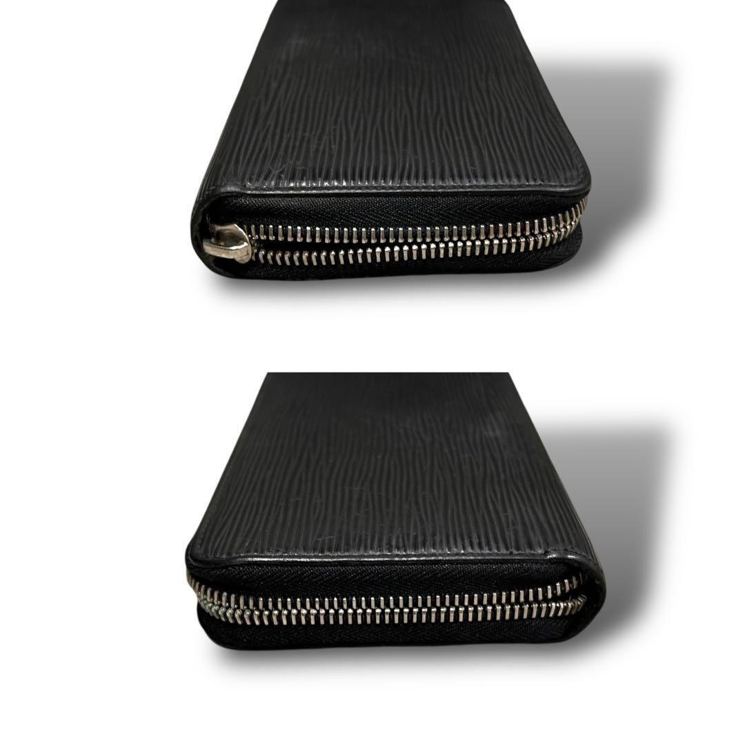 ルイヴィトン長財布エピ ジッピーウォレット 黒　【訳あり】 訳あり LOUIS VUITTON ヴィトン エピ ジッピーウォレット 長財布
