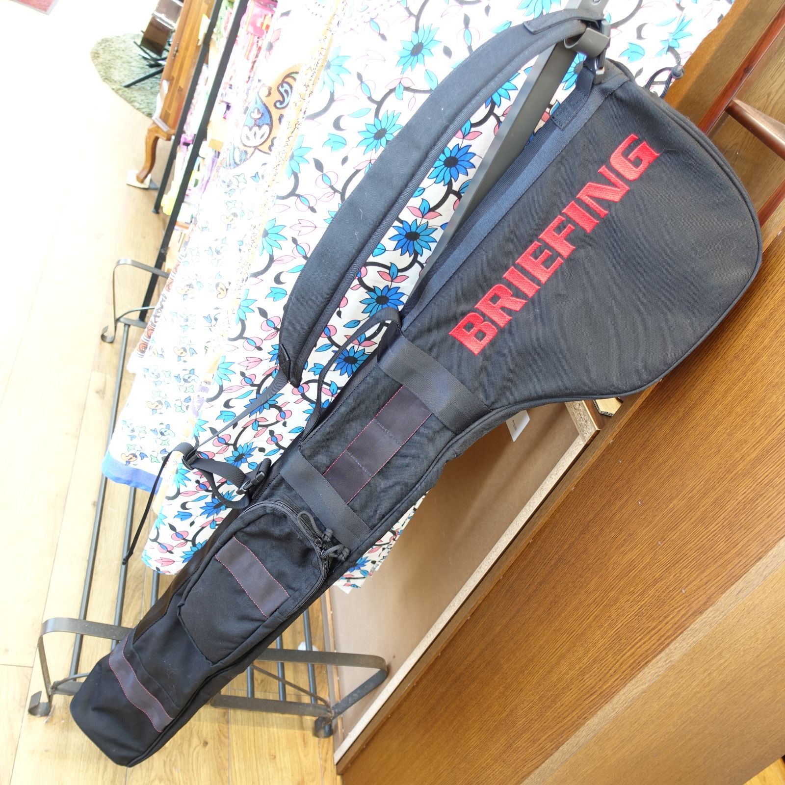 BRIEFING ブリーフィング CLUB CASE クラブケース ブラック レッドロゴ エキスパート藤沢辻堂店