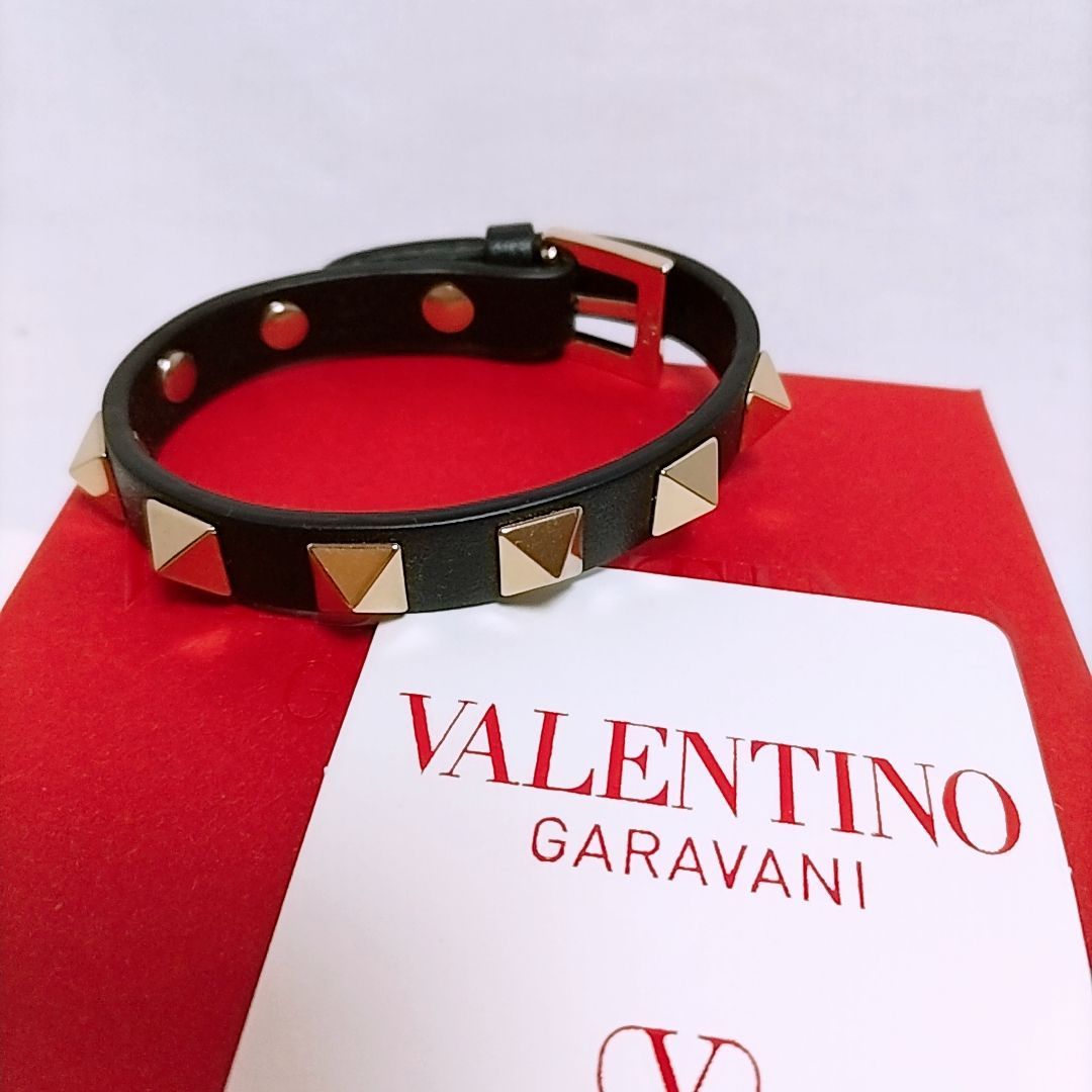 新品未使用】VALENTINO ロックスタッズブレスレット ヴァレンティノ  