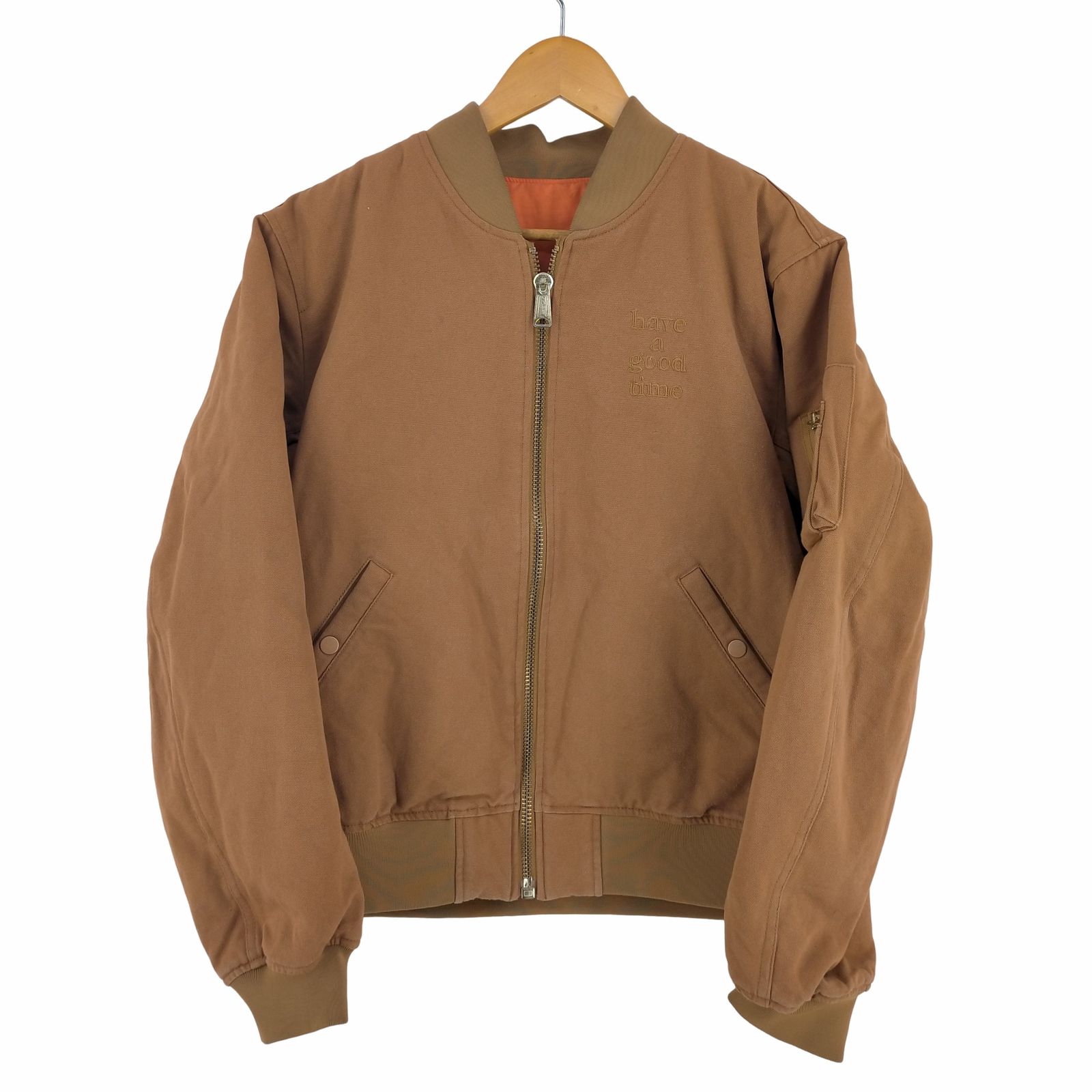 ハブアグッドタイム HAVE A GOOD TIME Apparaitre MA-1 Jacket メンズ 