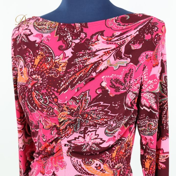 社交ダンス 衣装 トップス ピンク系 チャコット 紫 橙 緑 伸縮 Chacott ストレッチ 華やか 鮮やか ブラウス 上品 長袖 オレンジ系 パープル系 グリーン系