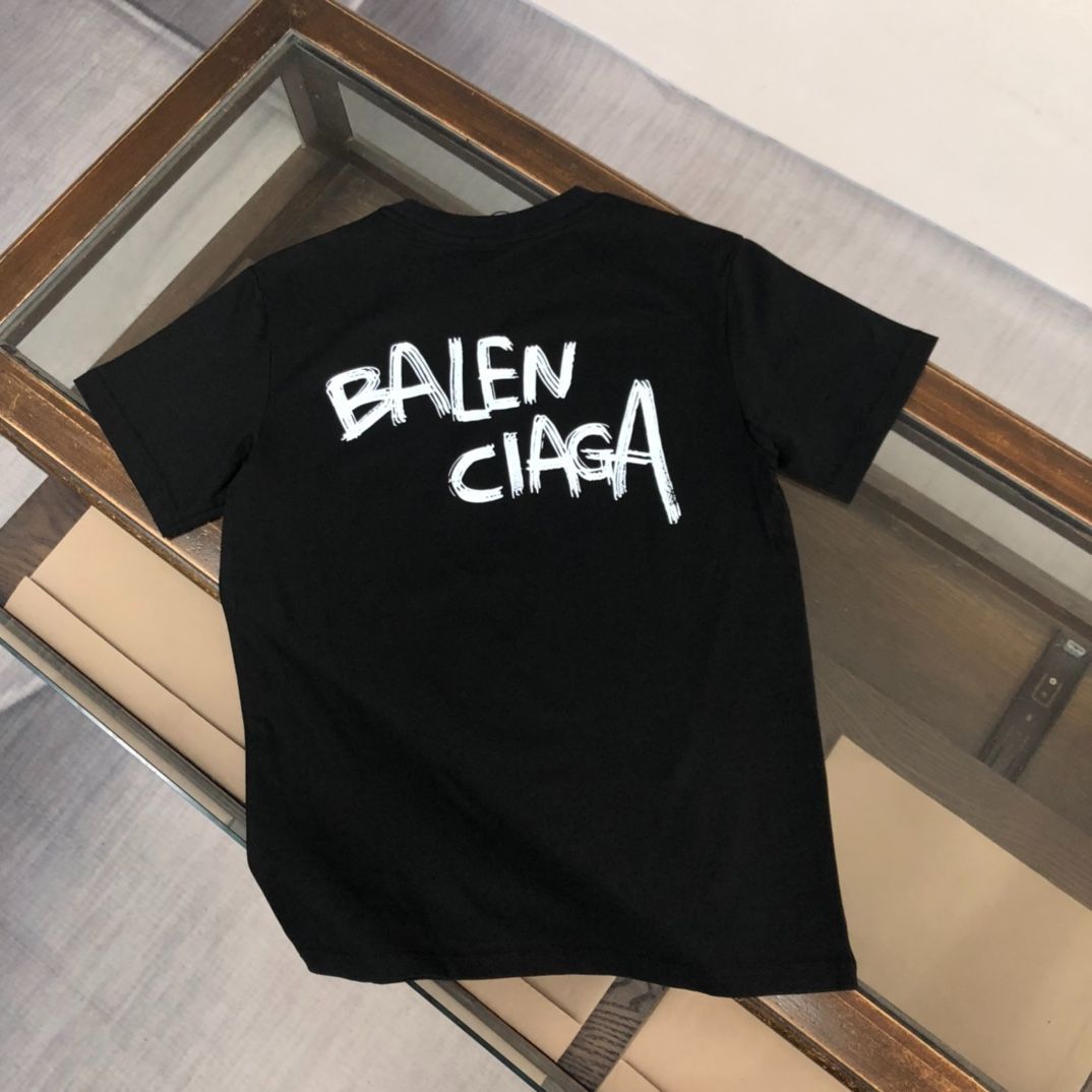 Balenciaga バレンシアガ 24SS夏新作ラウンドネック半袖Tシャツ