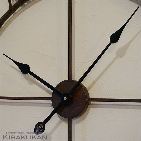 コベントガーデン アイアンダイヤル ラージクロック 壁掛け時計