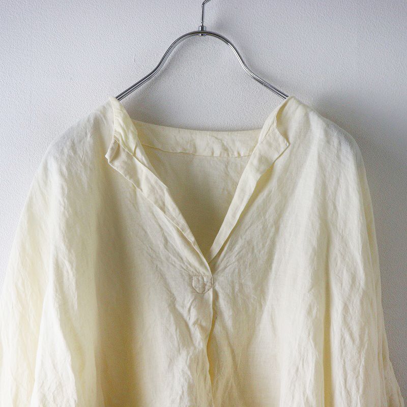 ダニエラグレジス DANIELA GREGIS リネンスキッパーブラウス シャツ ダニエラグレジス DANIELA GREGIS リネンスキッパーブラウス シャツ