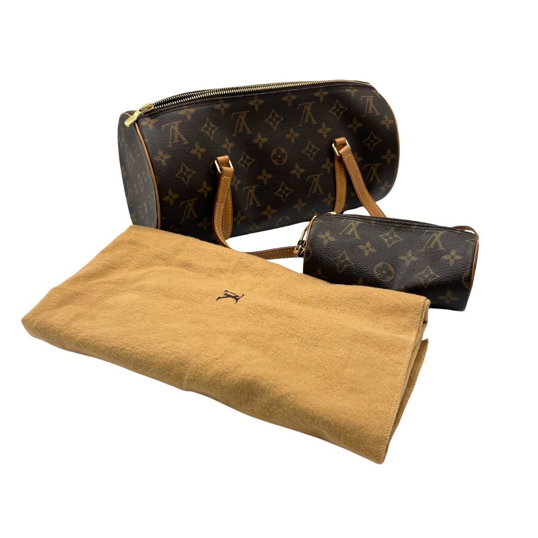 LOUIS VUITTON】ヴィトン ハンドバッグ パピヨン ポーチ付 玉津店 中古