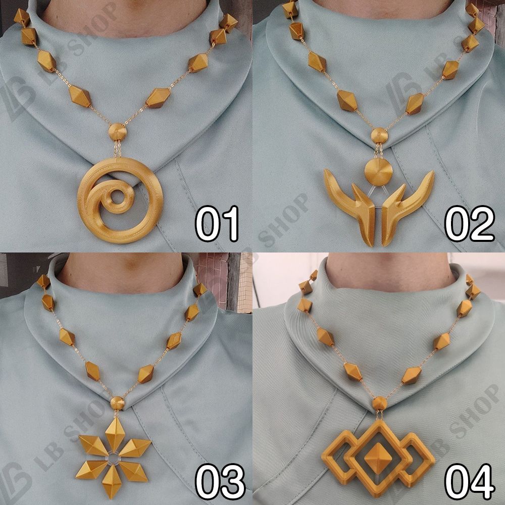 Sky星を紡ぐ子どもたち cosplay シーズンネックレス 3D粗いチェーン版