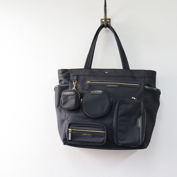極美品 ANYA HINDMARCH アニヤハインドマーチ コミューター トート  