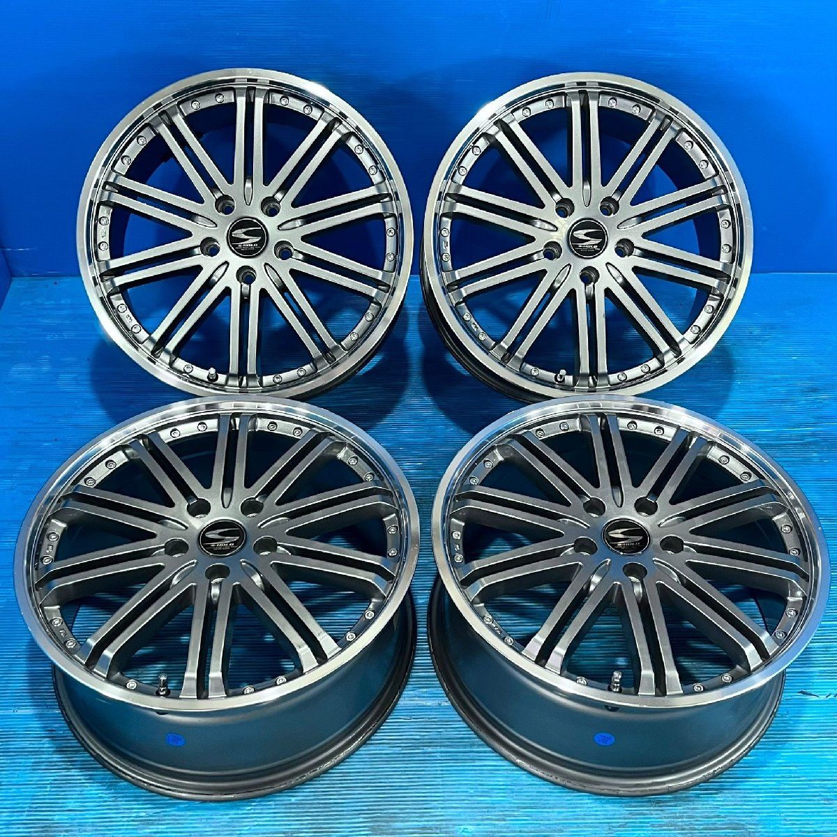 美品 BADX S-HOLD ELEANOR エレノア 18インチ 7.5J +55 5H114.3