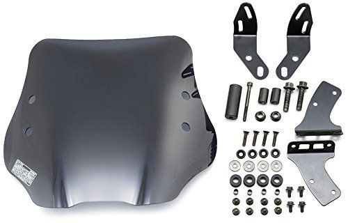 PCX 17年以前 _SS スモーク デイトナ Daytona バイク用 スクリーン クランプバー付き PCX|PCX150 12-17 ウインドシールド SSシリーズ ショート スモーク 91329