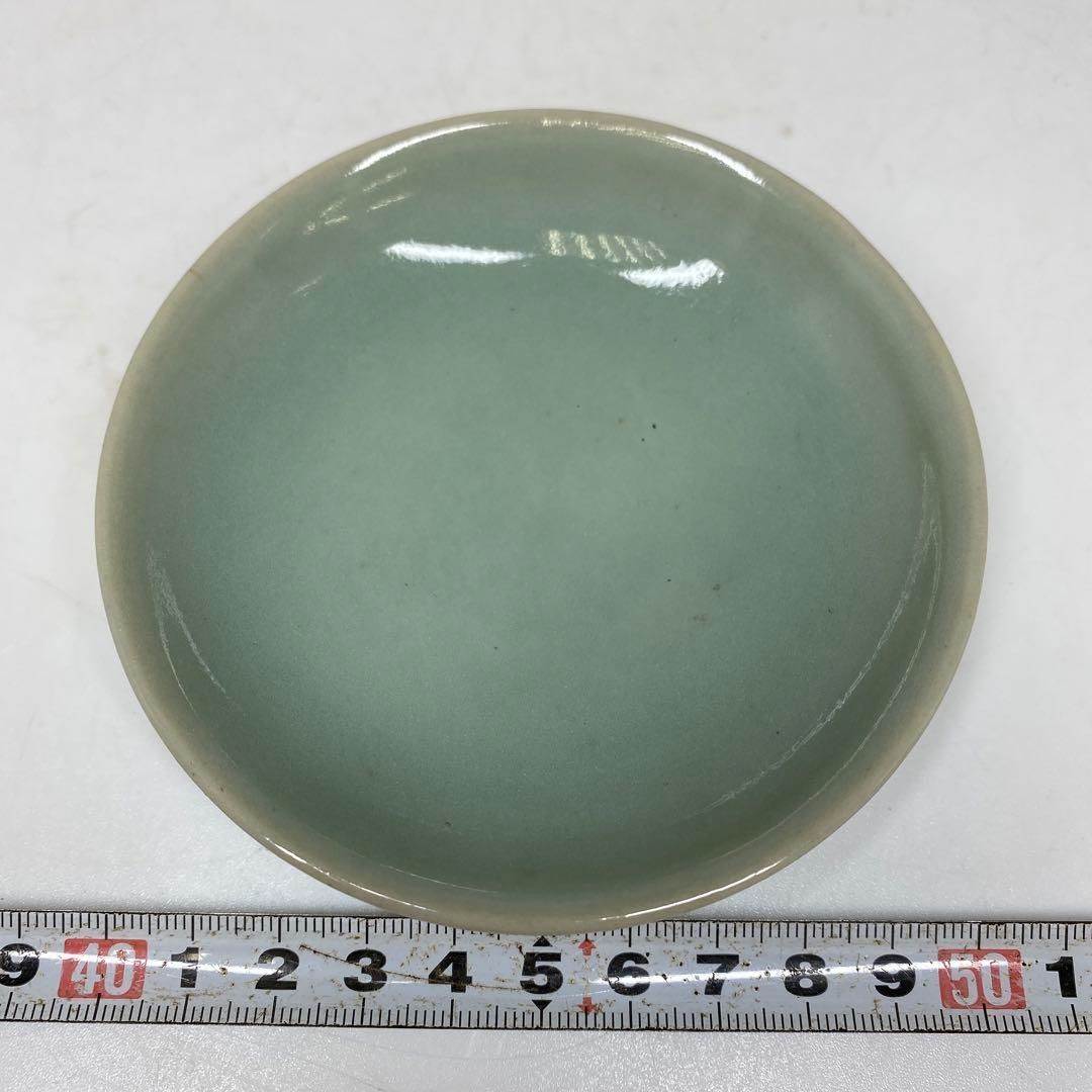 中国竜泉窯　砧青磁盃　直径9.7㎝　トヒチ　東さ6-1105☆2F 中国竜泉窯 砧青磁盃 直径9.7㎝ トヒチ 本さ6-1105☆1F - メルカリ