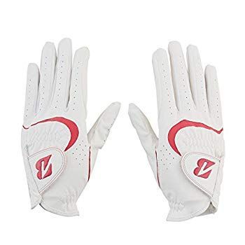 【中古】BRIDGESTONE(ブリヂストン) ゴルフグローブ TOUR B グローブ GRIPLADY レディース GLG79J 両手 ホワイト/ピンク 19 dwos6rj