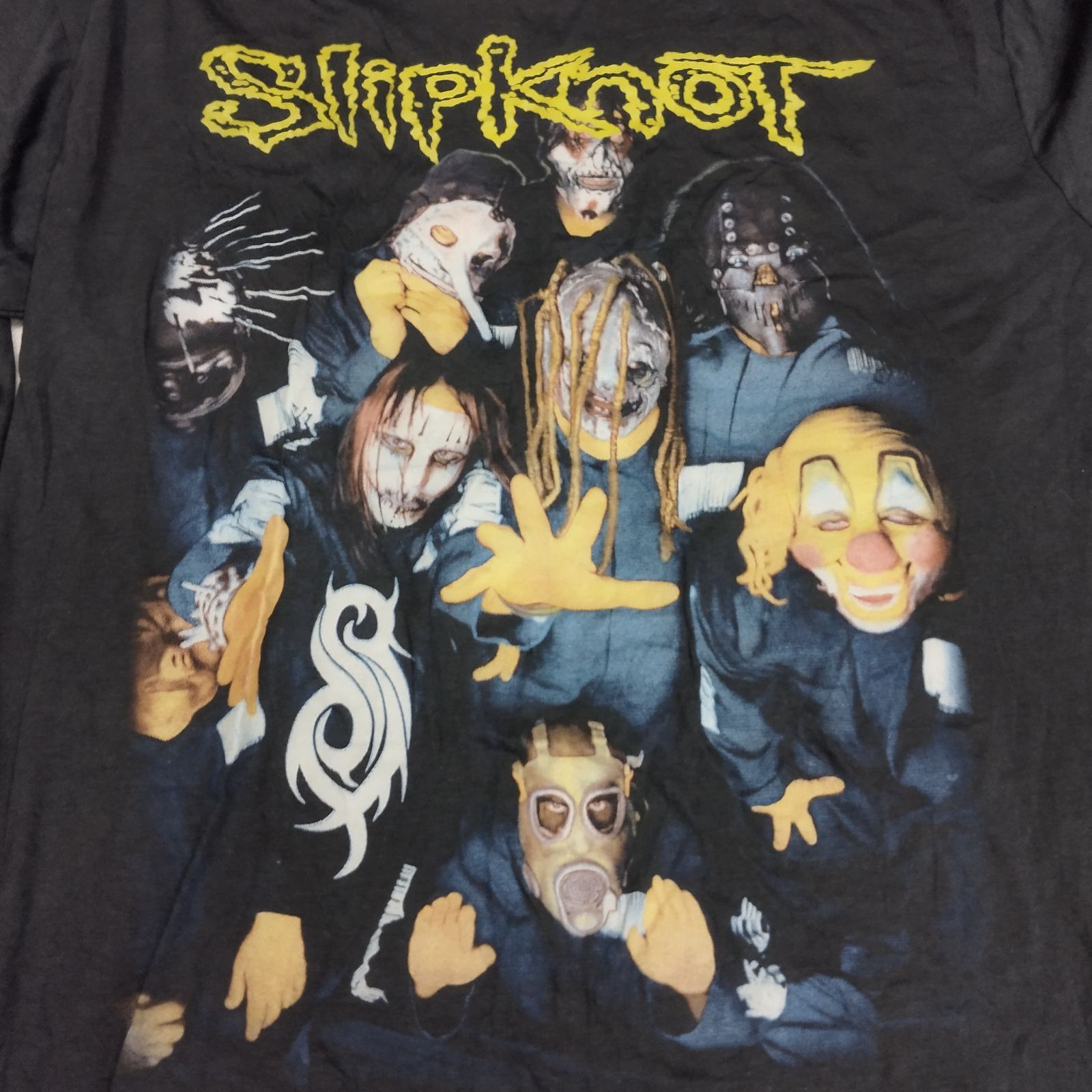 s11770】Slipknot バンドTシャツ 長袖Tシャツ ロンT メンズ XLサイズ 