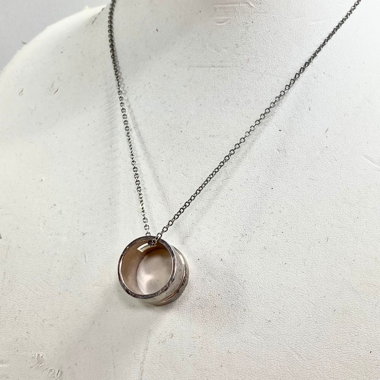 中古品】GUCCI グッチ シルバー リング ネックレス 925