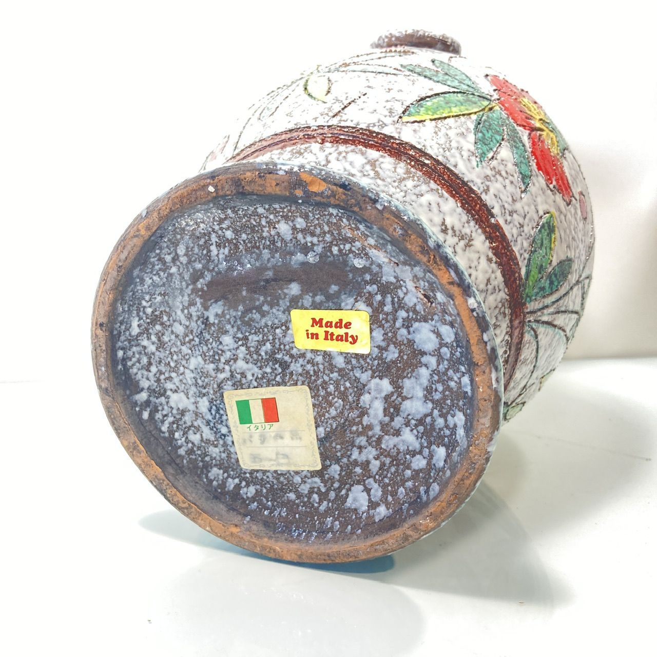 花瓶 花びん イタリア製 ヴィンテージ パオリ PAOLI (管理番号