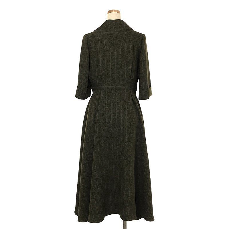 foufou / フーフー | open collar herringbone one piece