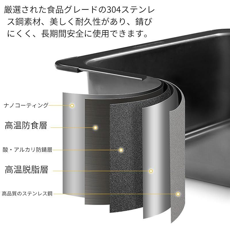 Naturehike アウトドア キャンプ IGTシンク 304ステンレス鋼 防 Amazon.co.jp: Naturehike black dog アウトドア キャンプ用品