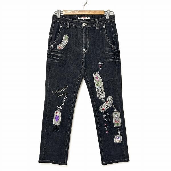 anc アルベロベロ ALBEROBELLO パンツ M 黒 ブラックジーンズ