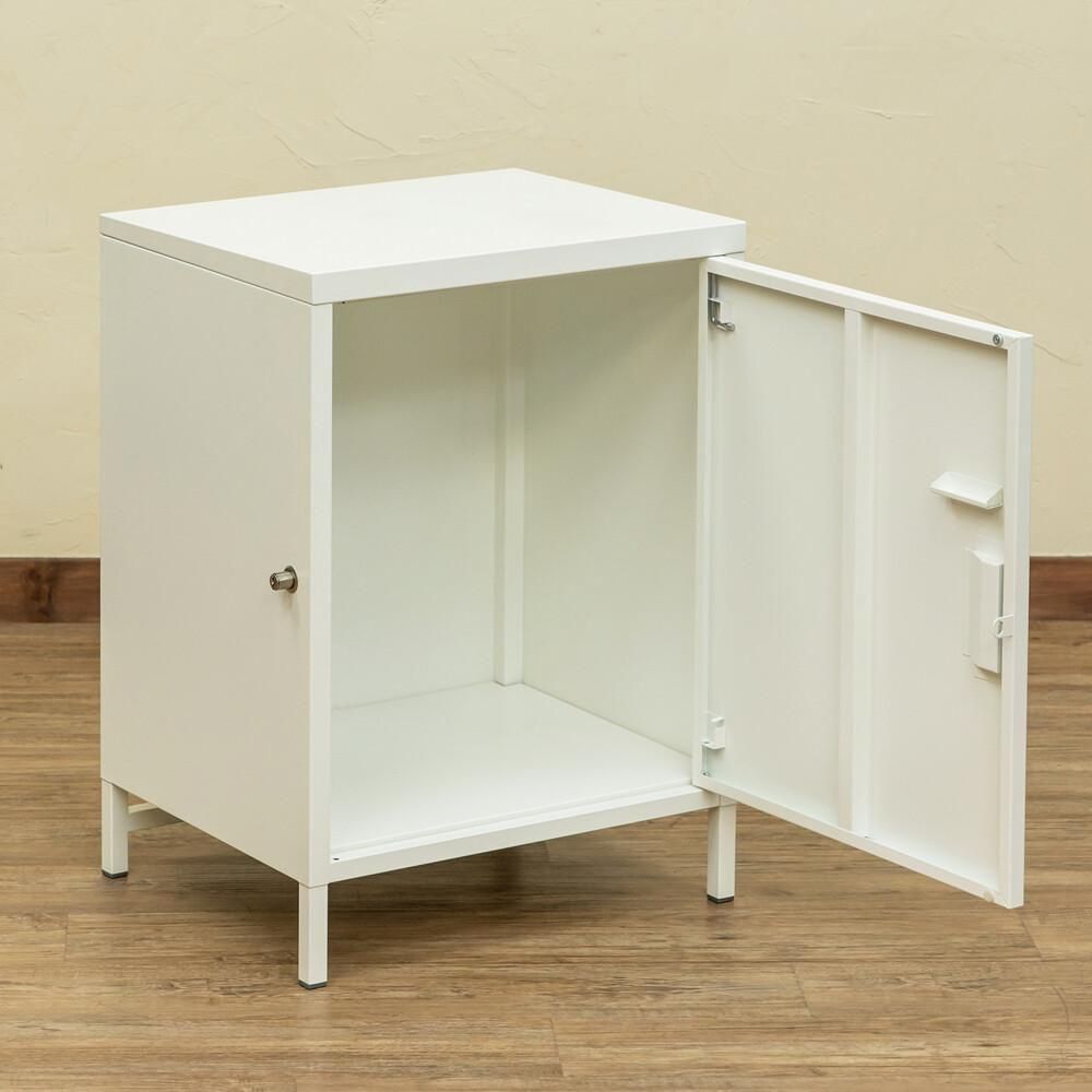 プッシュ錠付き