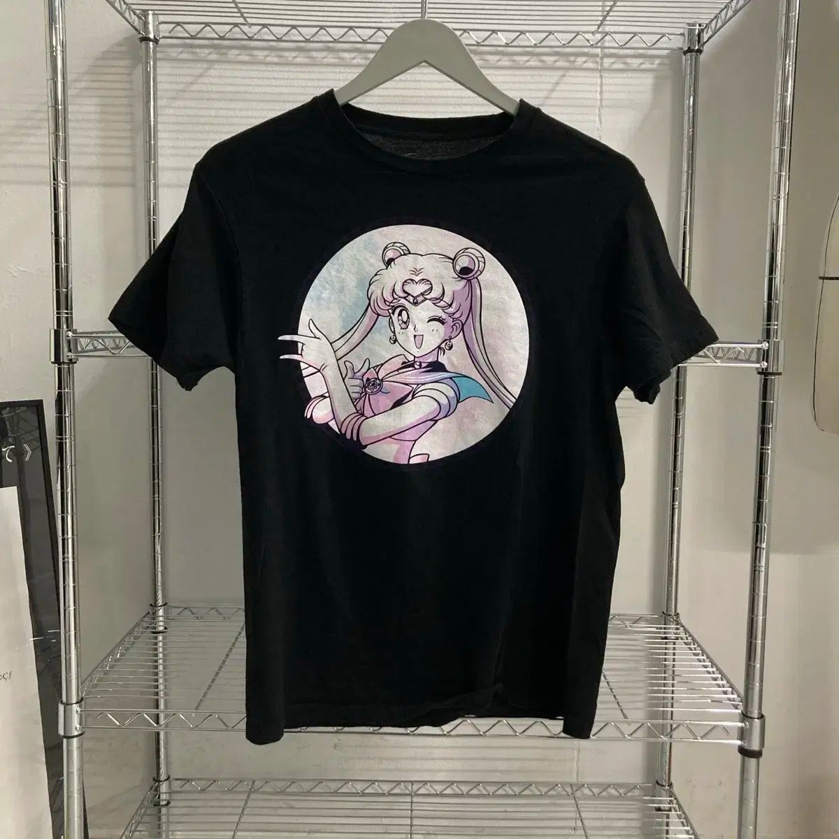 セーラームーン オフィシャル Tシャツ made in usa T-shirt Sailor Moon R Made in USA single stitch XL reprint