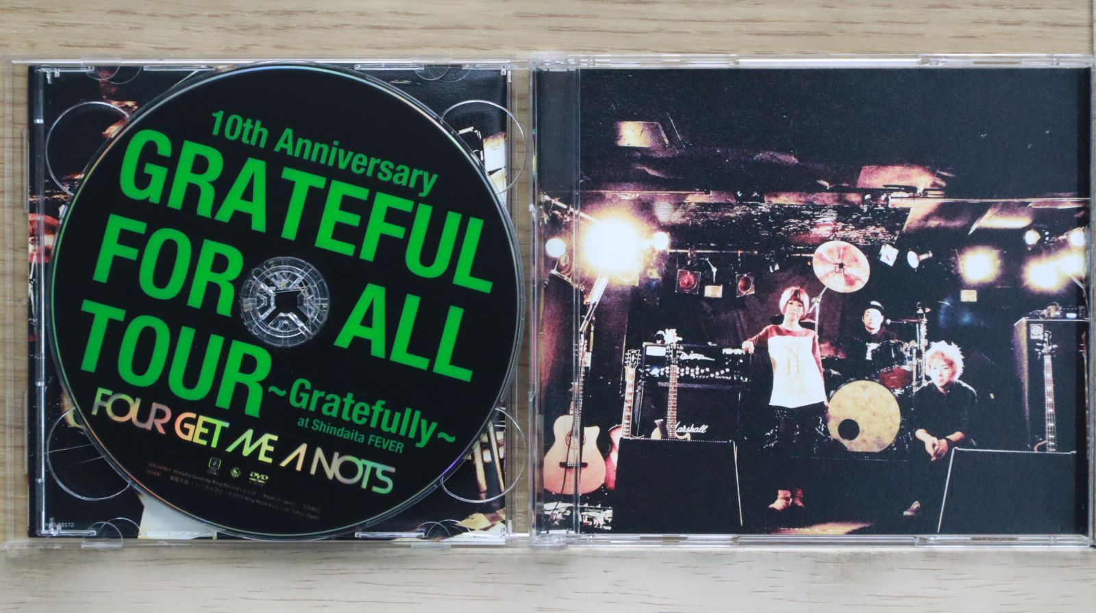 four get me a nots 特典ライブDVD&特製外装BOX 最終価格 Amazon.co.jp: FORESIGHT: ミュージック