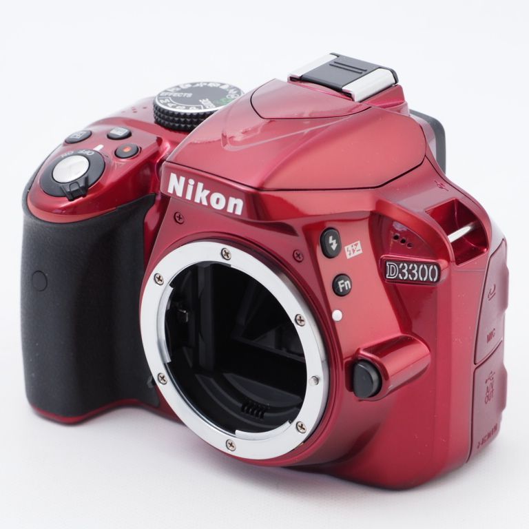 Nikon ニコン デジタル一眼レフカメラ D3300 ボディ レッド D3300RD