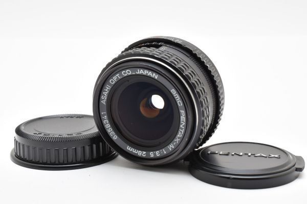 | 動作保証 ペンタックス SMC PENTAX-M 28mm F3.5 Kマウント 4908_79_40